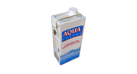 New Easy Opening Cap for Aqua Literz Emergency Drinking Water