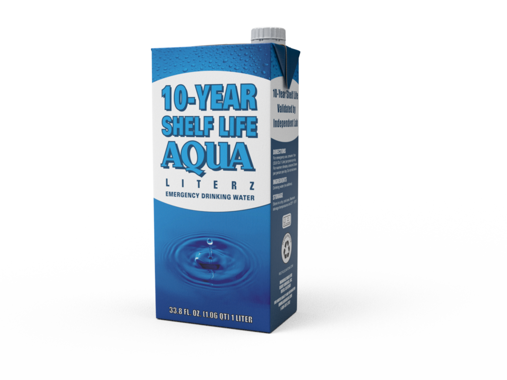 10 Year Shelf Life Aqua Literz | Aqua Blox by Ready America, Inc.